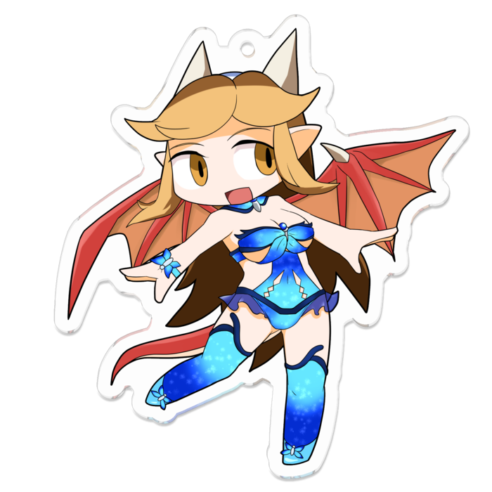 うちよそ誰デザ 水着アリサ アクリルキーホルダー Zephyrstudio Booth