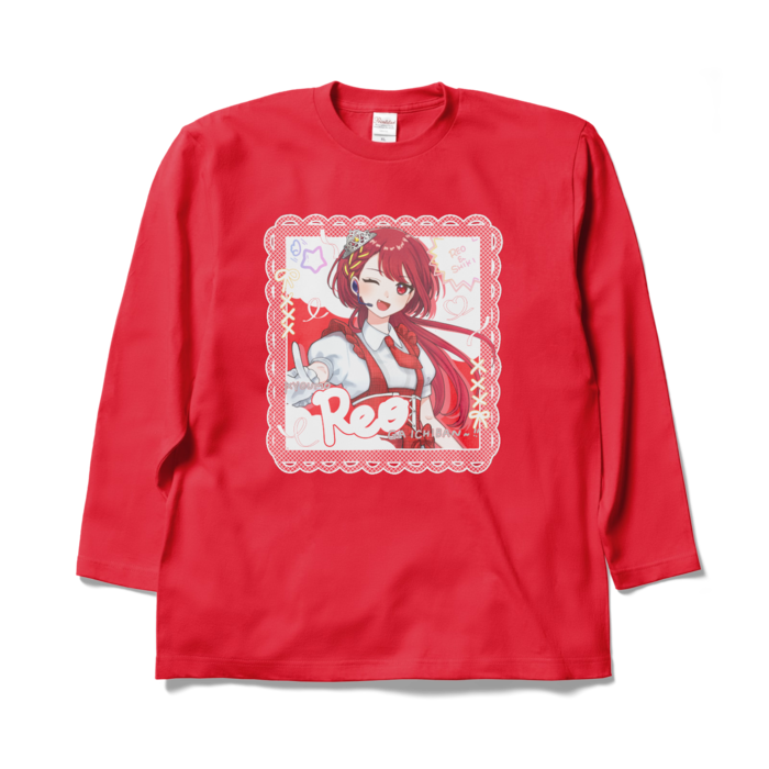 ロングスリーブTシャツ - XL - レッド