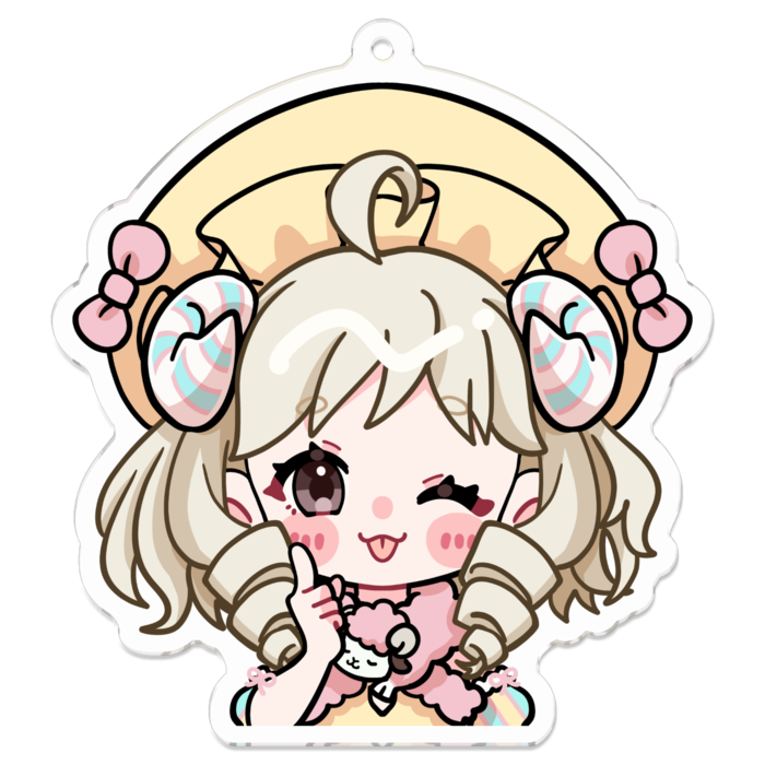 アクリルキーホルダー≪大≫／てへメア