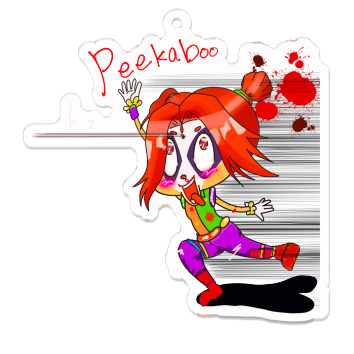 アクリルキーホルダー - 70 x 70 (mm)