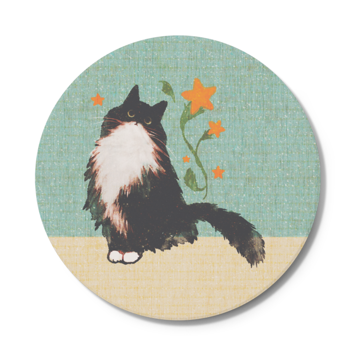 コースター水 - 円形