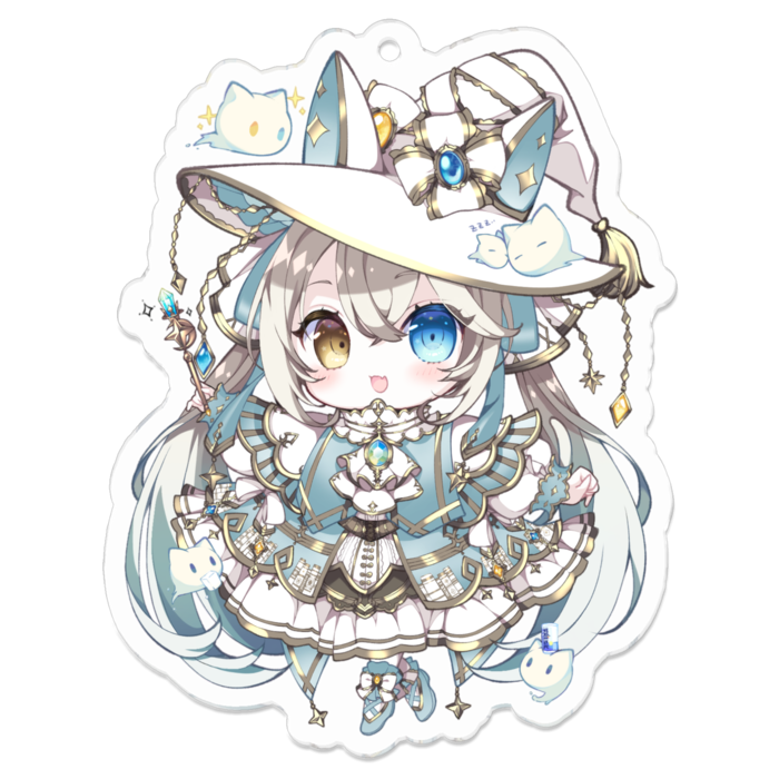 アクリルキーホルダー - 70 x 70 (mm)