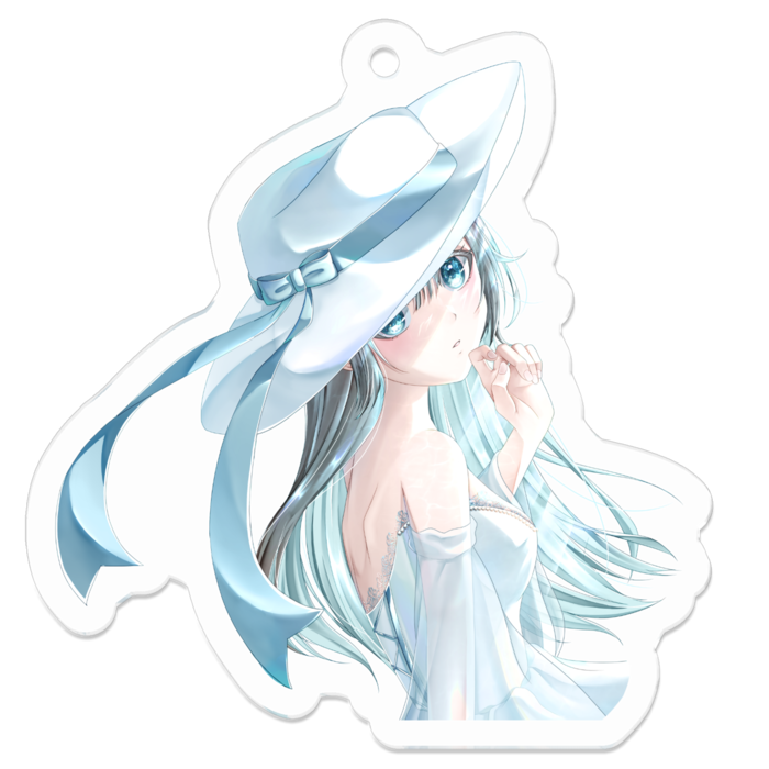 アクリルキーホルダー - 50 x 50 (mm)