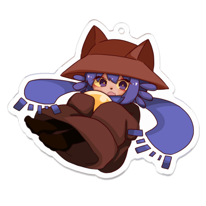 アクリルキーホルダー - 70 x 70 (mm)