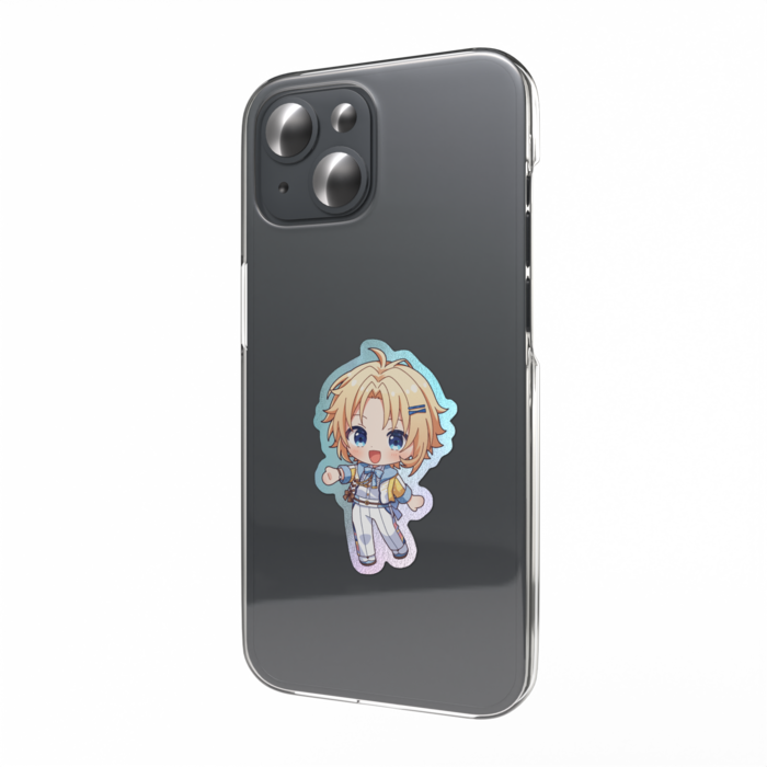 オーロラスマホステッカー - 縦