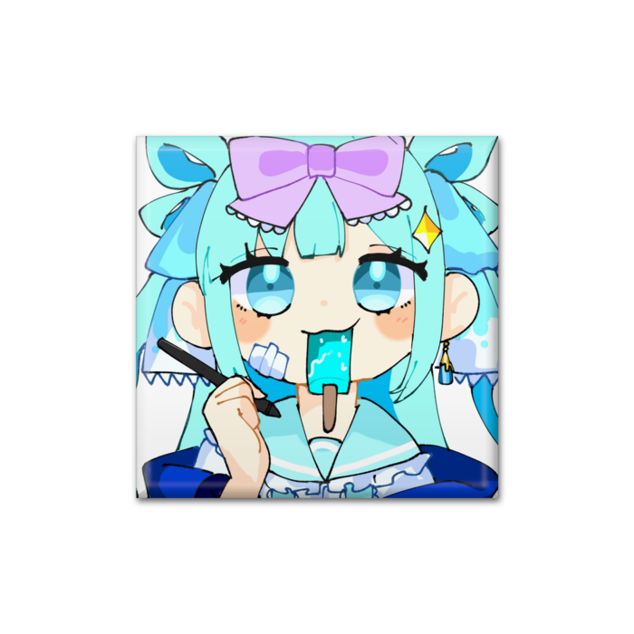 缶バッジ - 四角形40mm