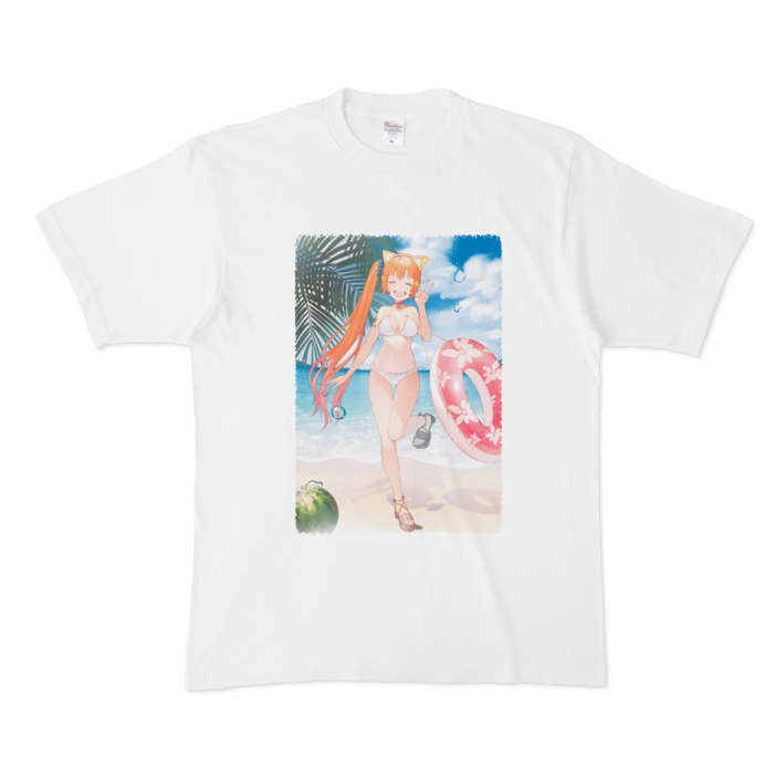 Tシャツ - XL - 白