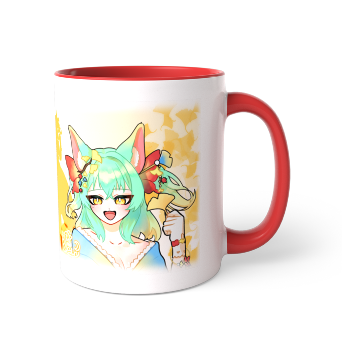 赤色・マグカップ