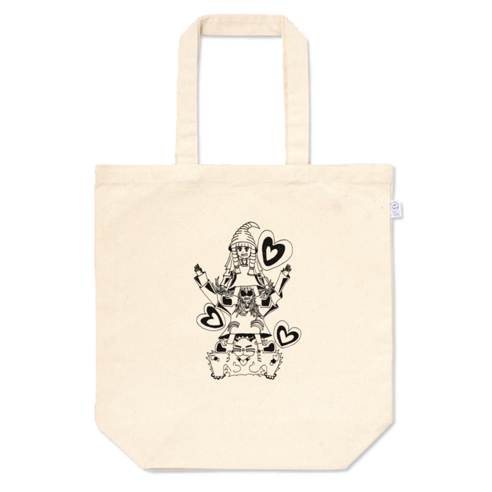 トートバッグ - M - プリント面積中