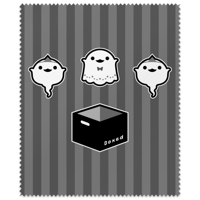 メガネ拭き白:暗