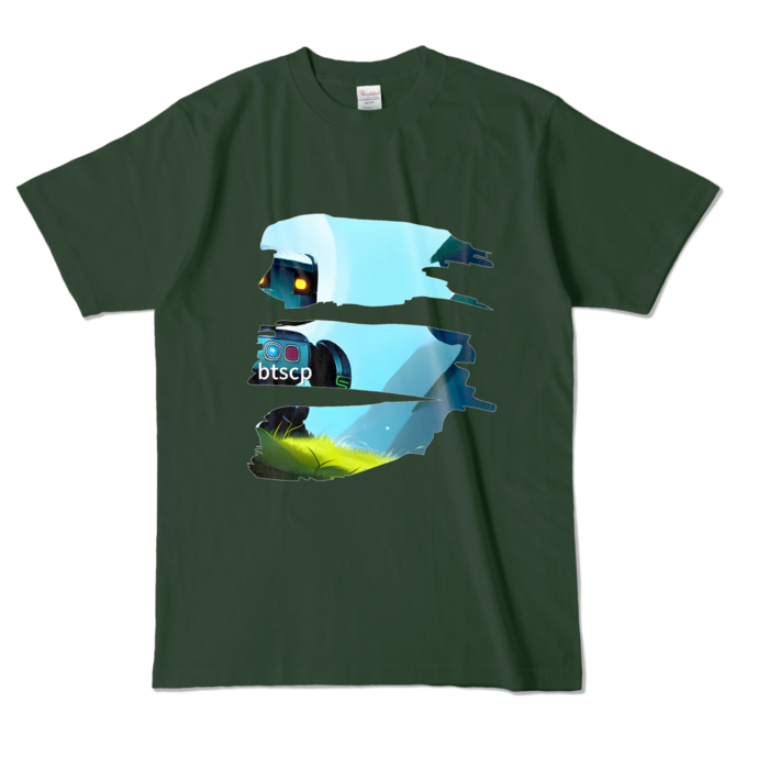 カラーTシャツ - L - フォレスト (濃色)