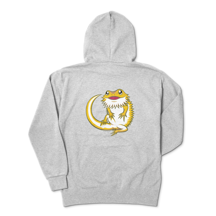 パーカー - XL - 杢グレー