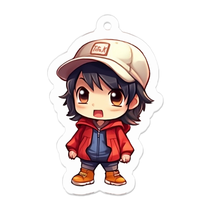 アクリルキーホルダー - 50 x 50 (mm)