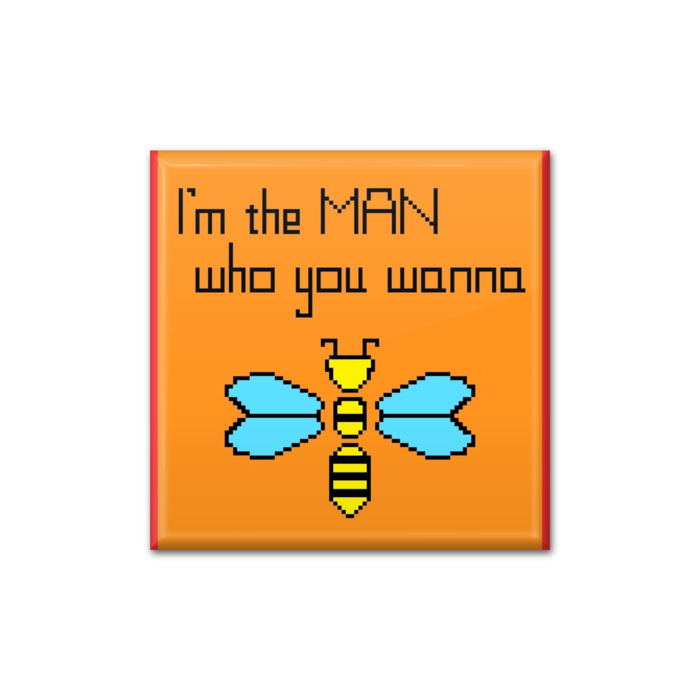 缶バッジ - 四角形40mm