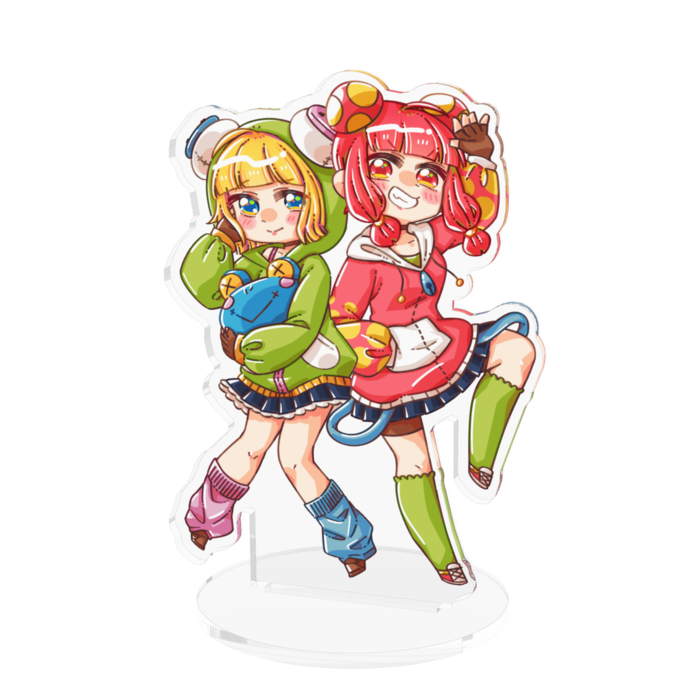 アクリルフィギュア - 100x100mm