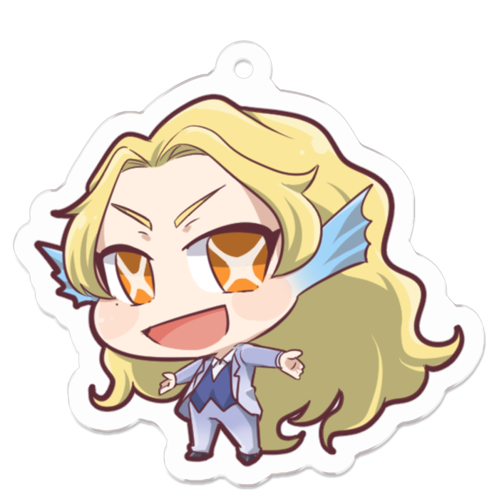 アクリルキーホルダー - 50 x 50 (mm)