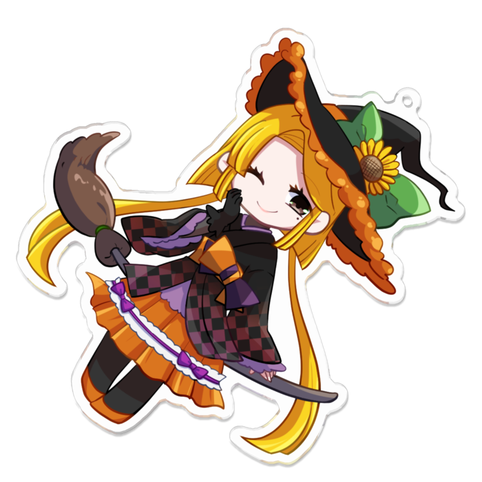 アクリルキーホルダー - 100 x 100 (mm)