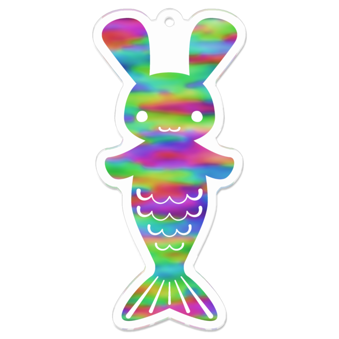 虹アクリルキーホルダー - 70 x 70 (mm)(1)