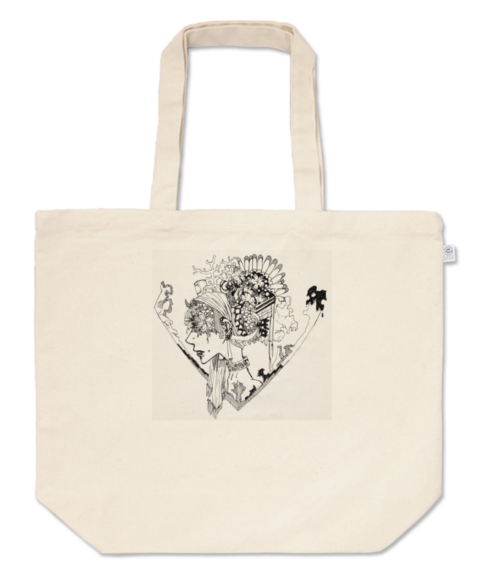 トートバッグ - L - プリント面積中