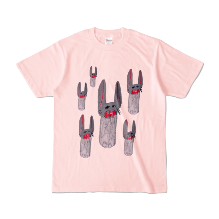 カラーTシャツ - S - ライトピンク (淡色)