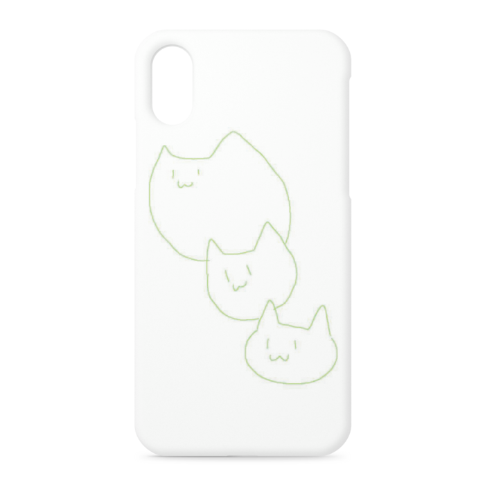 iPhoneケース - iPhone X - 正面印刷のみ