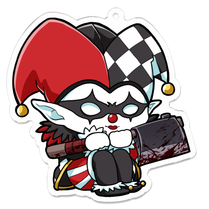 アクリルキーホルダー - 70 x 70 (mm)