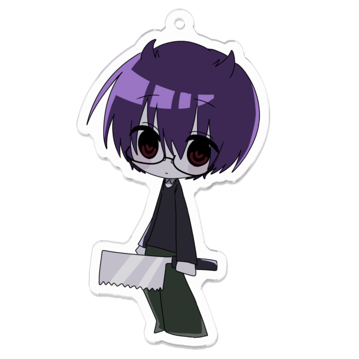 アクリルキーホルダー - 70 x 70 (mm)