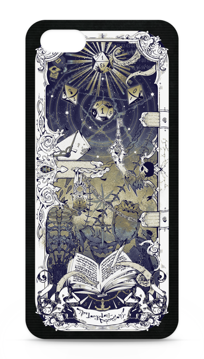 iPhone5ケース/黒・側面あり