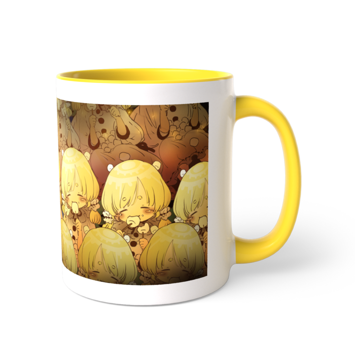 ツートンカラーマグカップ - 直径 8.2cm / 高さ 9.5cm