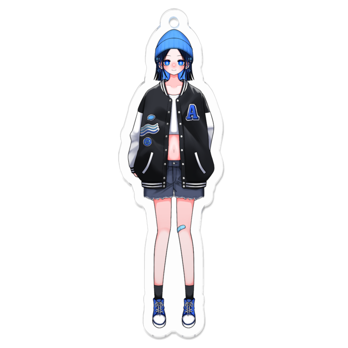 アクリルキーホルダー - 70 x 70 (mm)