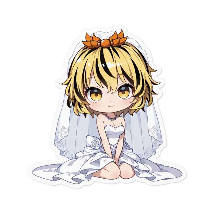 ステッカー - 100 x 100 (mm)(キャラのみ)