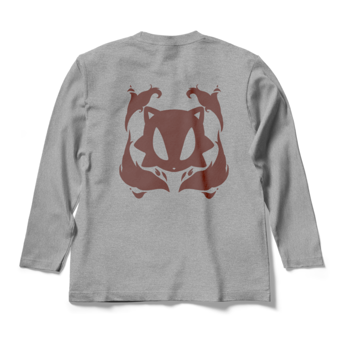 ロングスリーブTシャツ - M - 杢グレー