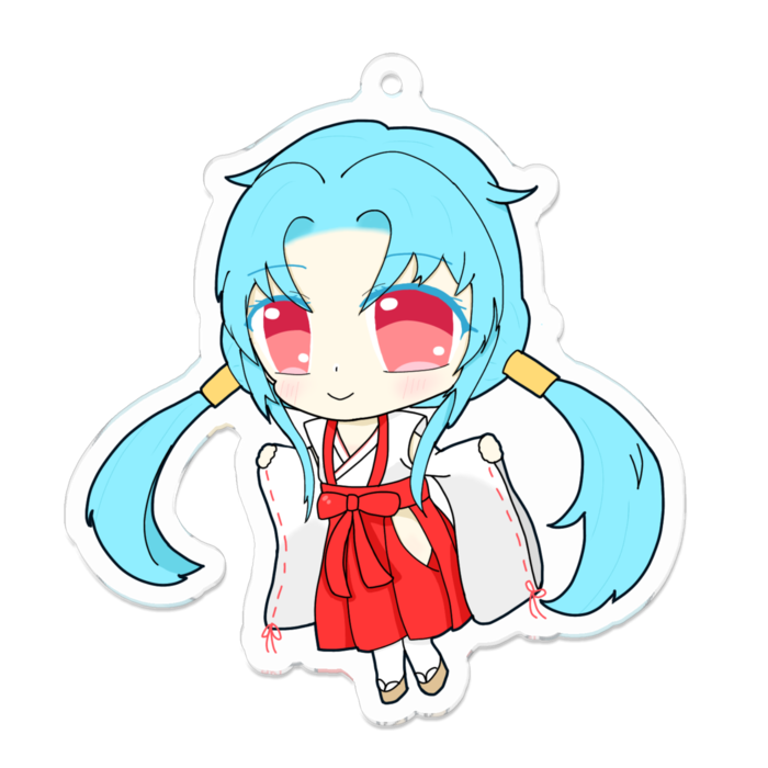 アクリルキーホルダー - 70 x 70 (mm)