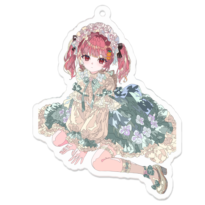 アクリルキーホルダー - 70 x 70 (mm)
