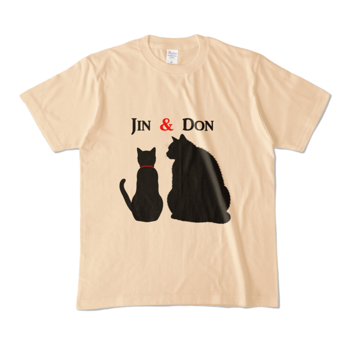 カラーTシャツ - M - ナチュラル (淡色)