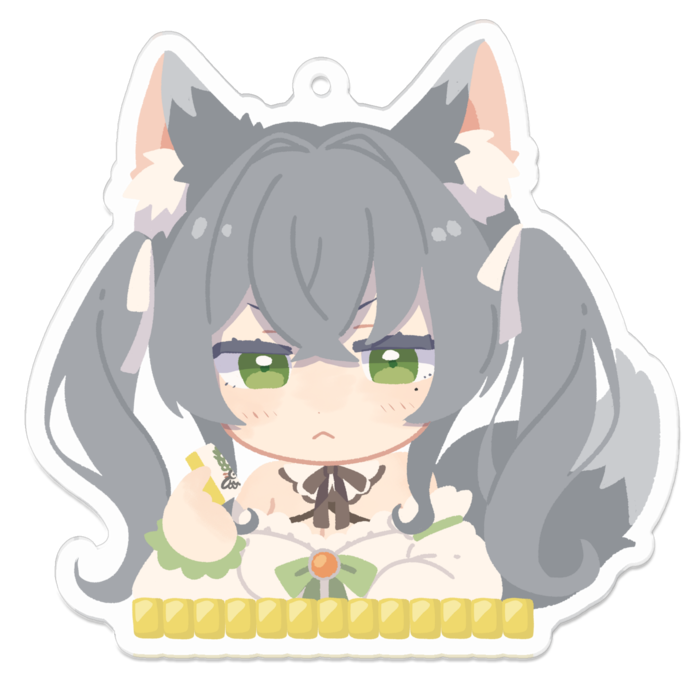 B-アクリルキーホルダー - 70 x 70 (mm)