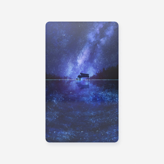 クリアカード - 名刺（55 × 91mm）