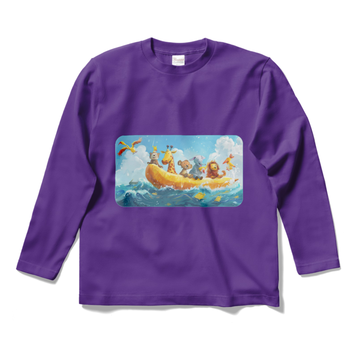 ロングスリーブTシャツ - S - パープル