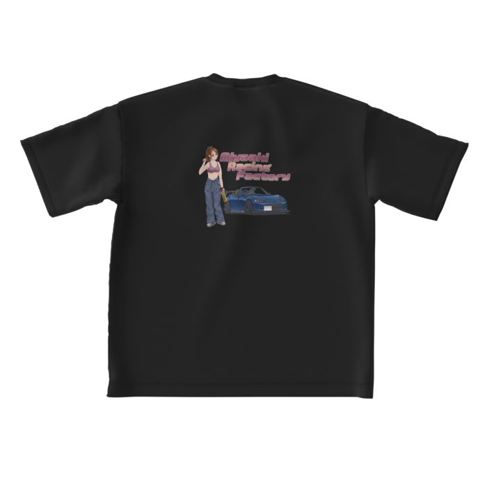 ビッグシルエットTシャツ - L - 背面