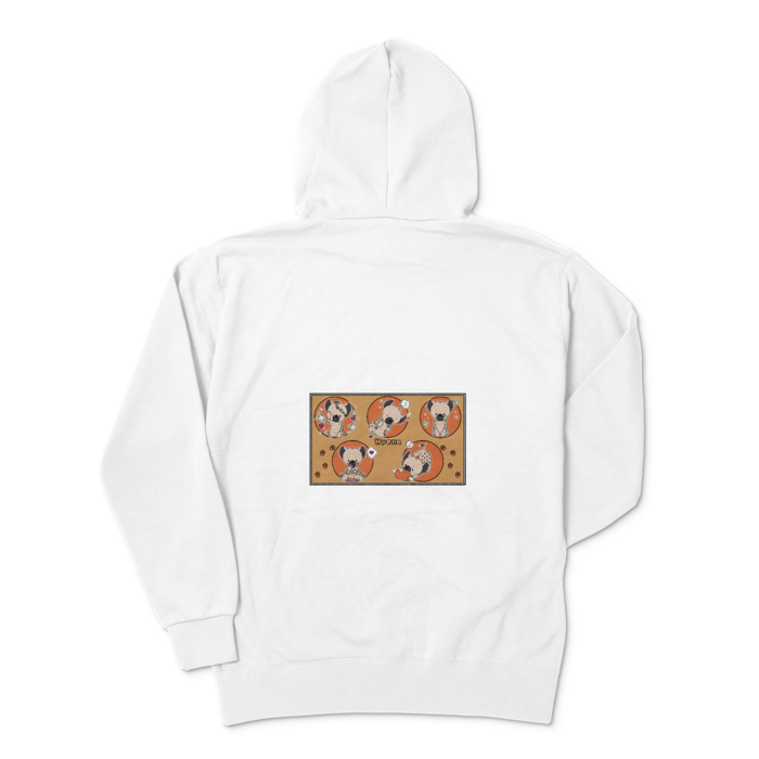 ジップパーカー - XL - ホワイト