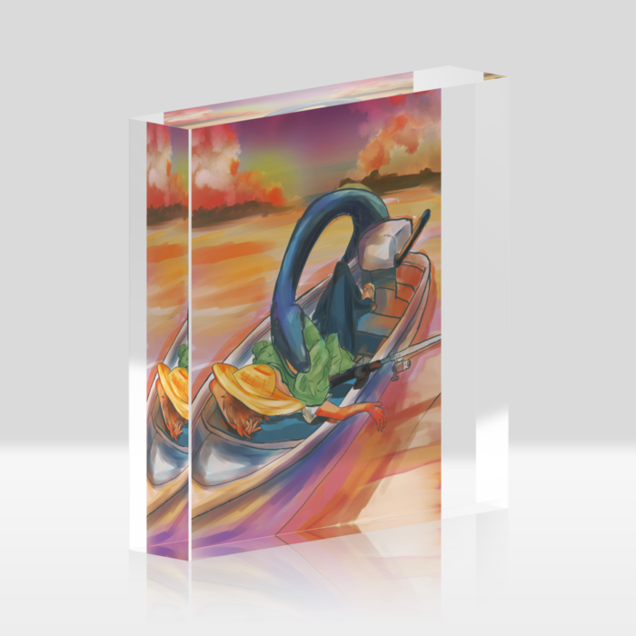 アクリルブロック - 100x100mm