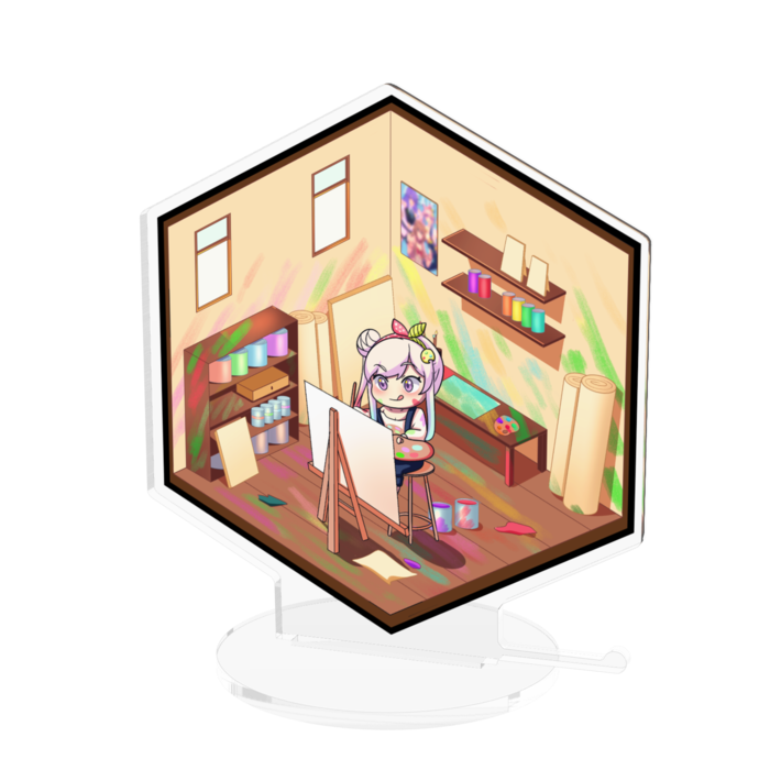 アクリルフィギュア - 100x100mm