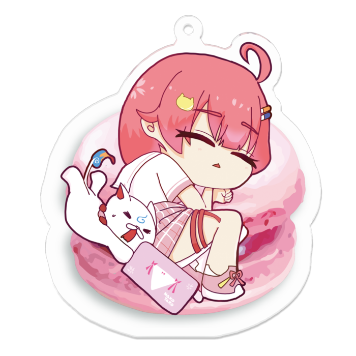 アクリルキーホルダー - 70 x 70 (mm)
