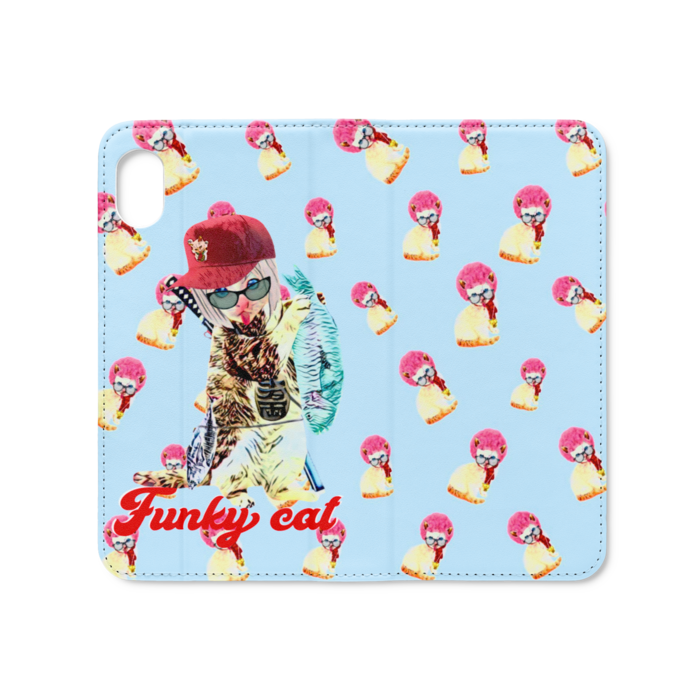 手帳型iPhoneケース（ベルトなし） - iPhone XR - ストラップ穴 なし