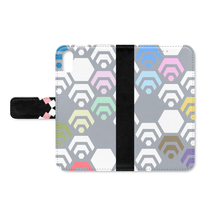 手帳型iPhoneケース - iPhone X - ストラップ穴 なし