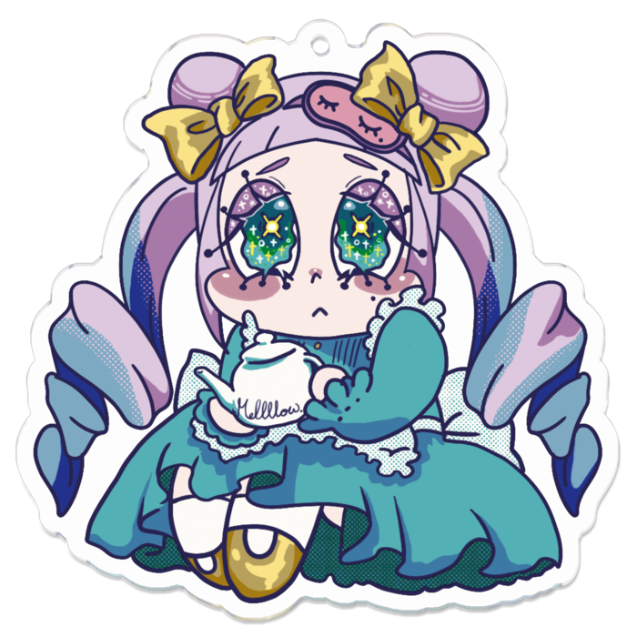 アクリルキーホルダー - 70 × 70 (mm)