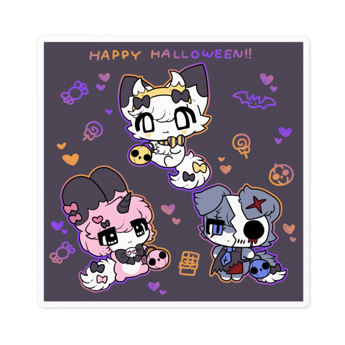 ステッカー - 100 x 100 (mm)