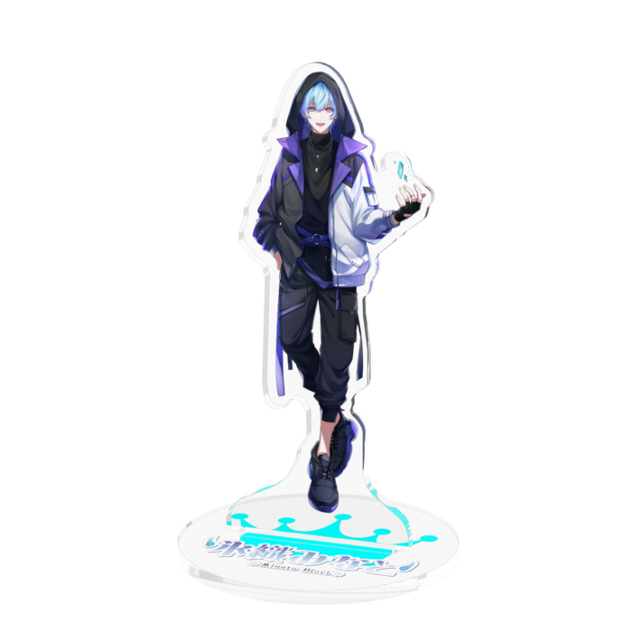 アクリルフィギュア（氷結の青） - 100x100mm(1)