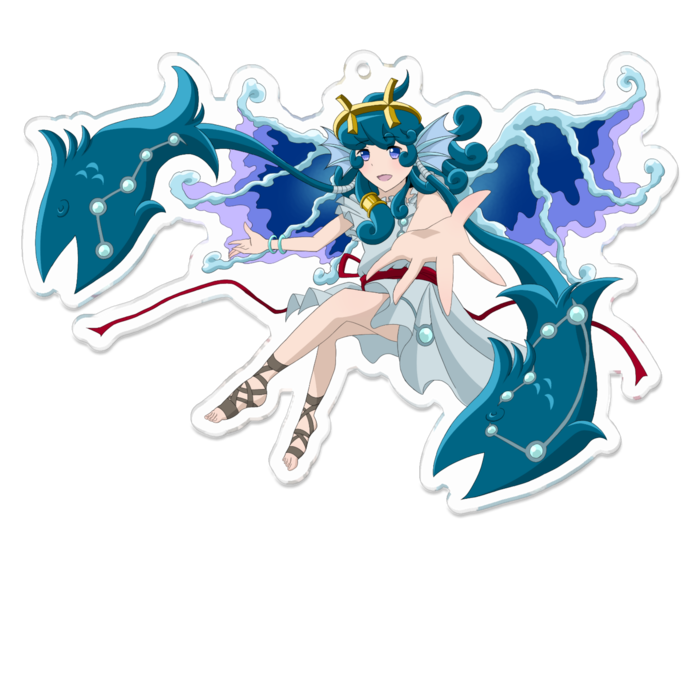 アクリルキーホルダー - 100 x 100 (mm)
