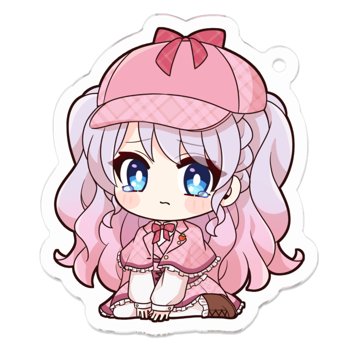 アクリルキーホルダー（コーティング） - 50 x 50 (mm)